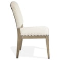 thumbnail image 4 of Riverside Furniture Myra Upholstered Wood Dining Side Chair In Natural, 4 of 8