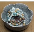 thumbnail image 5 of Bracelet Extensible Unisexe en Perles Rondes de 8 mm en Pierre Précieuse d'Amazonite Multicolore Naturelle 7 Pouces, 5 of 5