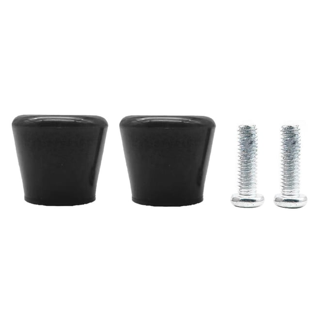 2/Set PU Inline Skates Roller Brakes Block Non-Slip Brake Toe Stoppers Parts Black