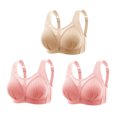 thumbnail image 1 of AherBiu 3pc Push up Bras for Women Full Coverage High Support Bralettes No Underwire Lift up Lightly Underwear, 1 of 7