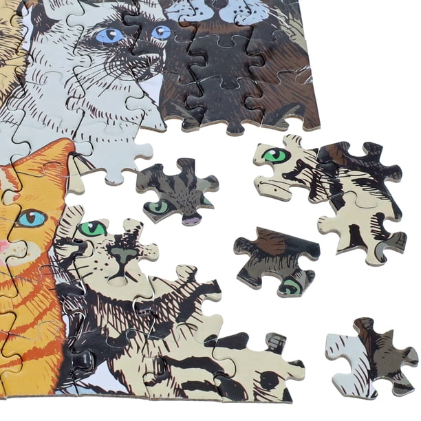 TDC Games World's Most Difficult Jigsaw Puzzle Cats 500 Pieces 15
