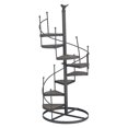thumbnail image 4 of Plant Stand, Iron Frame Multifunction Flower Shelf Durable Plant Organizer  For Bedroom For Hall For Balcony, 4 of 8