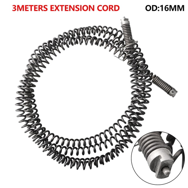 MYG 5 Meter Electric Drill Drain Dredging Spring Sink Cleaner Sewer Dredging Tool