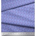 thumbnail image 2 of Soimoi Poly Georgette Fabric Geometric Small Decor Fabric Printed Yard 42 Inch Wide, 2 of 3