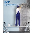 thumbnail image 3 of Aluminum Telescoping Work Plank - 8 - 13Ft Adjustable Telescoping Plank with 440Lbs Capacity, Skid - Proof Platform Aluminum Scaffolding Plank As Scaffold Ladder Accessory, 3 of 6