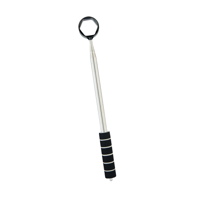 Lipstore Golf Ball Retriever Retractable Telescopic Compact Ball Picker Golfers Gifts black