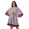 thumbnail image 1 of Moomaya Sorties de Plage Imprimées Femmes Grande Taille Robes d'Été pour Femmes Robe Courte, 1 of 6