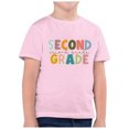 thumbnail image 1 of TZEWGL Hauts pour Fille Garçon Rentrée Scolaire Saison Imprimé Col Rond Manches Courtes Vêtements pour Filles Garçons Taille 3-4T, 1 of 4