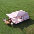 thumbnail image 2 of Luxury Tents For Camping Large Family Tent With Rooms 4-12 People Waterproof Two-Bedroom And One-living Room Design, 2 of 7