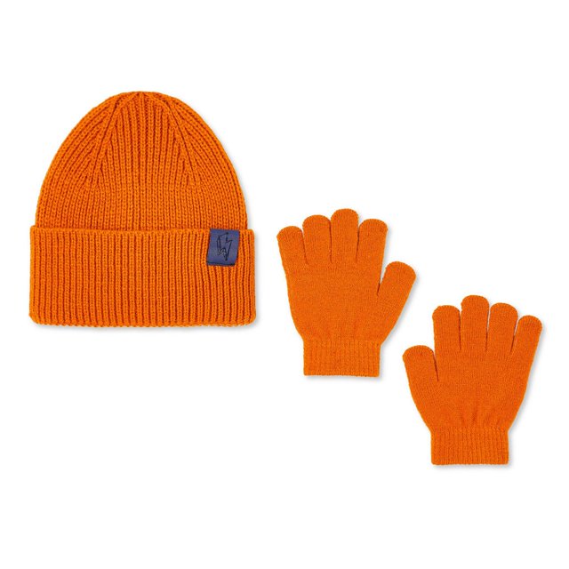 Ensemble 2 pièces avec tuque et gants George pour petits garçons