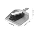 thumbnail image 3 of Dustpan And Brush Set Handheld Dustpan And Brush Comfortable Grip Brush And Dustpan For Sofa Tabletop Bedroom Tent Cleaning, 3 of 7