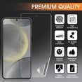 thumbnail image 2 of ZYQEEE [3 Pack] Clear Screen Protector for Samsung Galaxy S22 Plus 6.6", HD Hydrogel Film Soft TPU Protective Film, [Support Fingerprint] [Curved Coverage], 2 of 7