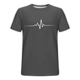 thumbnail image 4 of Plebaso T-shirt Graphique pour Hommes Été Manches Courtes T-Shirts Col Rond Chemises Décontractées Hauts de Plage Imprimés pour Hommes, 4 of 5