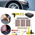 thumbnail image 2 of SharkTRUE Universal Tire Repair Kit Emergency Puncture Plug Tool Set Tire Strips Stiring Glue Repair Tool Kit, 2 of 8