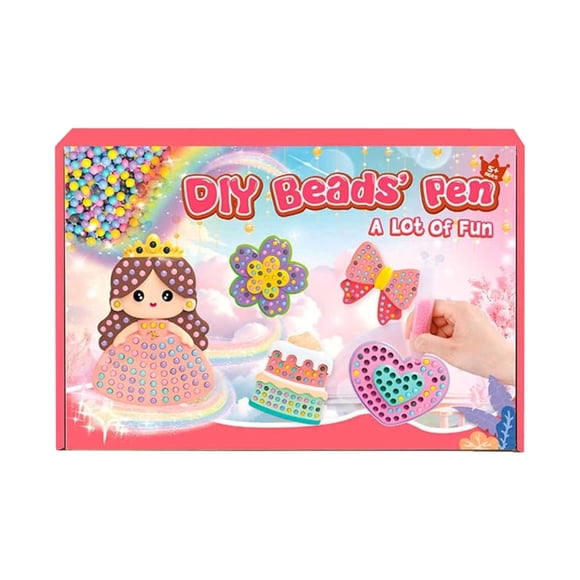 XFGOU Jouets et Passe-Temps Bricolage Peinture de Perles Faite à la Main 5D Kits d'Autocollants d'Art DIY pour Enfants Autocollants Perles Peinture de Gemmes Faite à la Main Kits de Peinture pour Débutants (5 Arts & Crafts & Bricolage Jouets