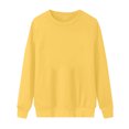 thumbnail image 4 of Birdeem Mode Femmes Décontracté Uni Manches Longues Chandail Chandail en Molleton Blouse Tops, 4 of 5