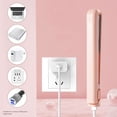 thumbnail image 3 of Wweixi Compact And Portable 2 In 1 Hair Straightener And Curler For All Hair Types White, 3 of 6