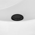 thumbnail image 3 of American Imaginations 25-in. W 1 Hole Ceramic Top Set In White Color - Overflow Drain Incl. AI-29922, 3 of 9