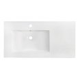 thumbnail image 4 of 35.5-in. W 1 Hole Ceramic Top Set In White Color AI-24576, 4 of 8