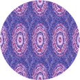 thumbnail image 1 of Ahgly Company Tapis d'Intérieur Lavable en Machine Carré Transitionnel Violet Améthyste Violet, 3 Pieds Carré, 1 of 7