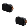 thumbnail image 2 of jesticaly Bluetooth 4.2 Speaker Outdoor Wireless Sound Box Handsfree Call Rechargeable Speaker Plastic Sound Box Support black 2Set, 2 of 6