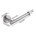 thumbnail image 3 of Boovnll Tool Kit, Adhesive Stainless Steel Bathroom Toilet Paper for Bathroom & Kitchen, Tool Set, Home Essentials, Household Essentials, 3 of 3