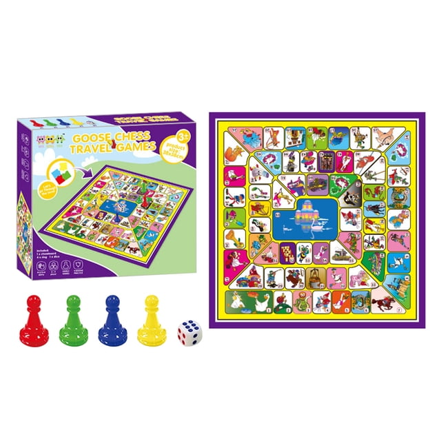 SIfdSeng International Set Classic Strategy Board Game for All Ages Family Travel Entertainment Back To School