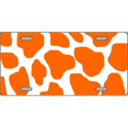 thumbnail image 1 of LP-2191 Orange Giraffe Flat Automotive License Plates Blanks for Customizing, 1 of 1