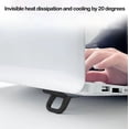thumbnail image 4 of Dvkptbk Support de Hauteur pour Ordinateur Portable Support pour Ordinateur Portable Support Adhésif Support de Bureau pour Coussinet de Hauteur Mini Support de Hauteur Portable, 4 of 7