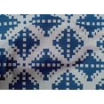 thumbnail image 4 of oneOone Cotton Cambric Fabric Check Kasuri Decor Fabric Printed BTY 56 Inch Wide, 4 of 4