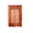 Orange, variant on Vintage Lace Curtains 63 Inches,Rustic Leaf Floral Lace Curtain Panels,Rod Pocket Farmhouse Privacy Window Sheer Lace Curtains, Romantic Sheer Light Filtering Lacy Drapes for Living Room Bedroom