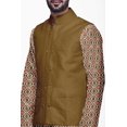 thumbnail image 4 of Atasi Kurta Pyjama pour Homme Veste Col Mandarin Indien Imprimé Ensemble de Tenue Ethnique, 4 of 5