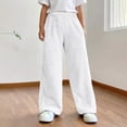 thumbnail image 2 of Girls Slim Velvet Pants - Winter Warmth with Elastic Waist and Side Pockets, 2 of 8