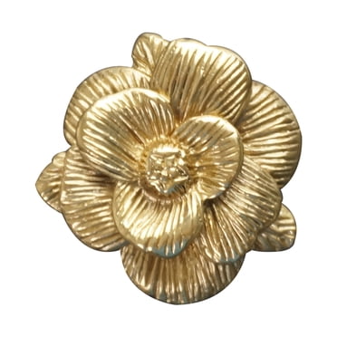 Bouton de Tirage Pratique pour Tiroir, Adorable Bouton d'Armoire à Fleurs, Petite Poignée Artisanale en Cuivre