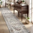 thumbnail image 1 of -Area Rug X Rugs for Living Room- Machine Washable Rug-Soft Living Room Rug-Vintage Non Slip Carpet-Rugs for Bedrooms Dining Room Living Room Office, 1 of 7