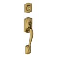 thumbnail image 1 of Camelot Outside Trim for Single Cylinder Handleset - Antique Brass, 1 of 1
