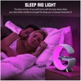 thumbnail image 3 of Wadan Wireless Fast Charger Table Lamp with Bluetooth Speaker, LED Light, Alarm Function- App control for Bedroom & Office, 3 of 8