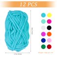 thumbnail image 4 of HLONK 12 Rolls Acrylic Yarn 12 Colors Knitting Crochet DIY Wool Craft Making Yarn, 4 of 8