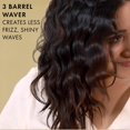 thumbnail image 3 of Hot Tools Pro Artist 24K Gold Digital 3 Barrel Hair Waver | Long Lasting Defined Waves (Jumbo Size), 3 of 5