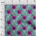 thumbnail image 2 of oneOone Tissu Polyester Lycra Rose Fuchsia Matériel de Robe Tropical Tissu Imprimé Tissu au Mètre 56 Pouces de Large, 2 of 5