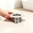 thumbnail image 4 of Stainless Steel Strainer And Drain Filter Universal Hair Catcher For Bathroom Wash Basin Clog Mesh Screen And Durable Drain Protector For Home Kitchen, 4 of 4