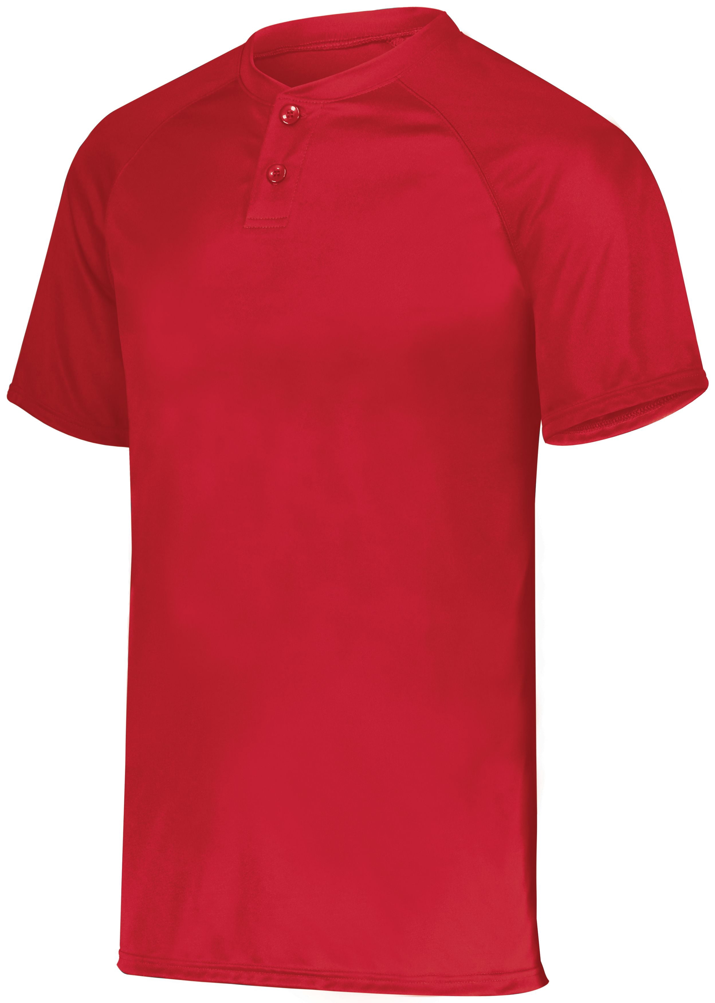 Augusta sportswear Boy's Attain Wicking Two Button Baseball Jersey