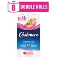 thumbnail image 1 of Cashmere Toilet Paper, Hypoallergenic and Septic Safe, 8 Double Rolls = 16 Single Rolls, 1 of 6