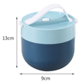 thumbnail image 3 of Oleegame 2PC Produce Storage Soup Cup Lunch Box / Mug Food Container Thermal Cup Vacuum Bento Box With Spoon For Kids Blue, 3 of 4