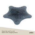 thumbnail image 4 of Umbra Starfish Drain Cover/Hair Catcher, Slate Blue, 4 of 6