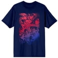 thumbnail image 1 of T-Shirt Bleu Marine pour Adulte avec Graphique de Superman, 1 of 2