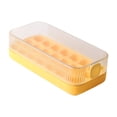 thumbnail image 2 of EGNMCR Ice Cube Tray, Ice Lattice Ice Tray Summer Household Ice Box Ice Maker Ice Cubes Molds Self Made Ice Cubes Press Type Household Water Filled Ice Storage Ice Making Box Ice grid, 2 of 9