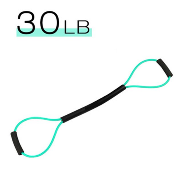 1 Pcs MMA Boxing Resistance Bands Rubber Speed Training Pull Ropes Strength Equipment(30lb)