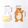 thumbnail image 3 of Binwennn Writing Cards Blank with Envelope 25 Birthday Cute Cartoon Candy Packaging Card Cartoon Animal Card Holding Candy Animal Card Suitable For Candy Decoration 10pc, 3 of 6