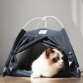 thumbnail image 1 of Dog Tent Detachable Breathable Pure Color Summer Tent Cat Beds for Puppy, 1 of 10